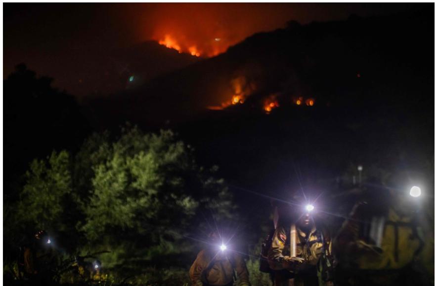 सिमी भ्यालीमा डढेलोको कहर, हजारौँ विस्थापित हुने जोखिम
